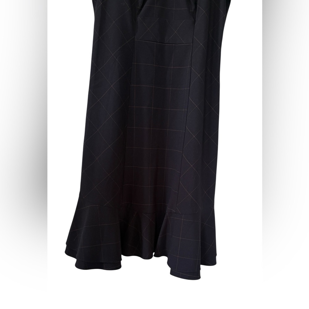 Moulinette Soeurs Blackboard Windowpane Dress - Picture 6 of 7